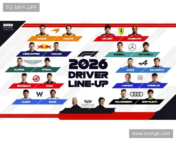 F1赛季即将开启各车队新阵容曝光 热门车手争夺激烈引发关注